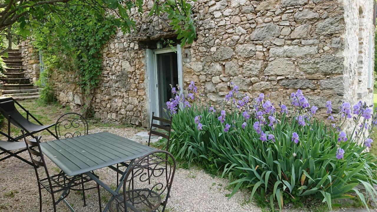 Gite En Cevennes Du Sud, Bergerie Restauree Au Rez De Jardin D'Une Bastide Avec Piscine, Vue Exceptionnelle, Authenticite Et Confort Saint-Laurent-le-Minier Εξωτερικό φωτογραφία